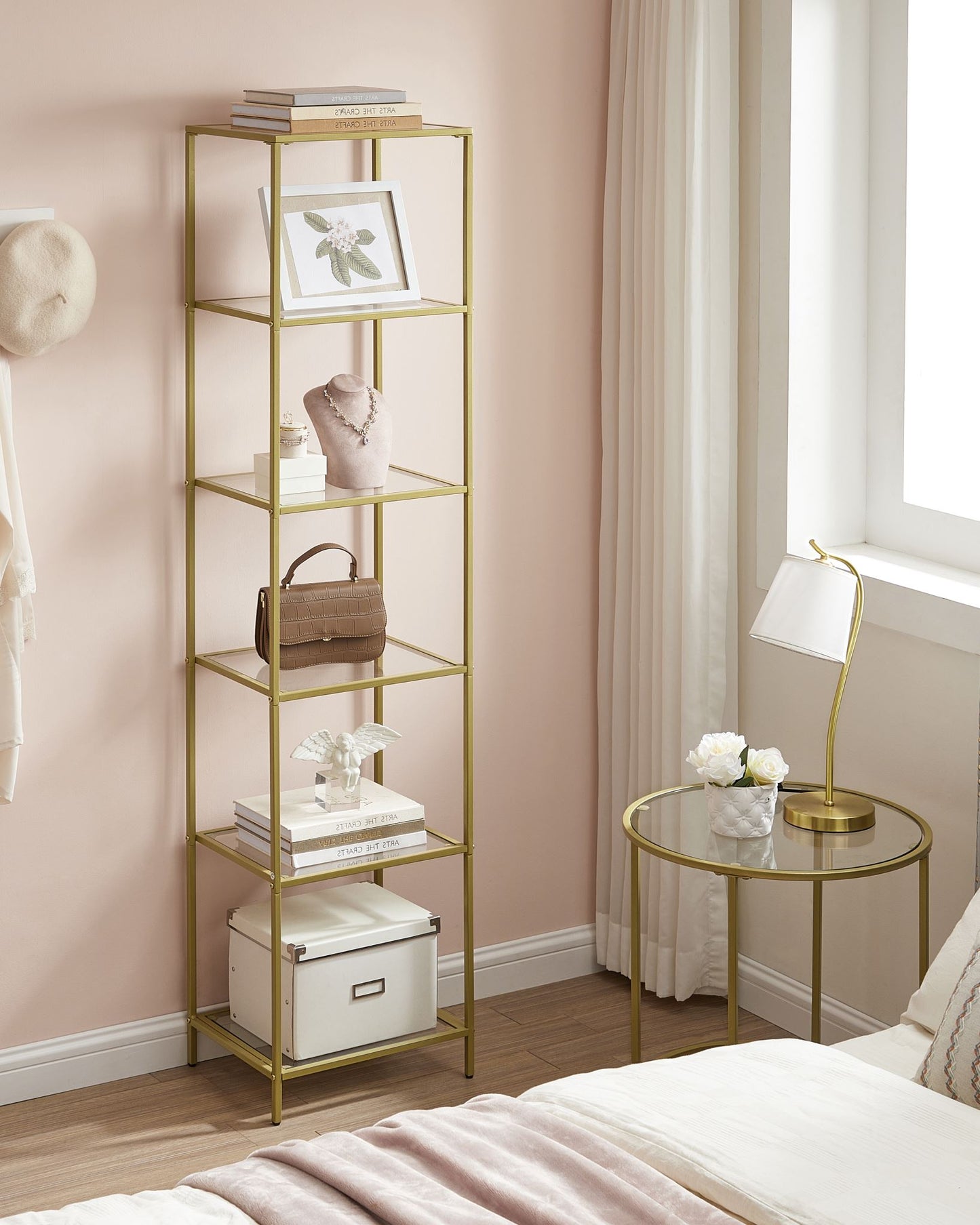 VASAGLE Bookcase, 6-Tier Bookshelf