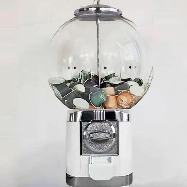 **CLEARANCE**Gacha machine coffee capsule storage - White