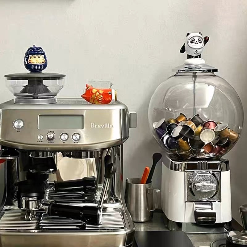 **CLEARANCE**Gacha machine coffee capsule storage - White