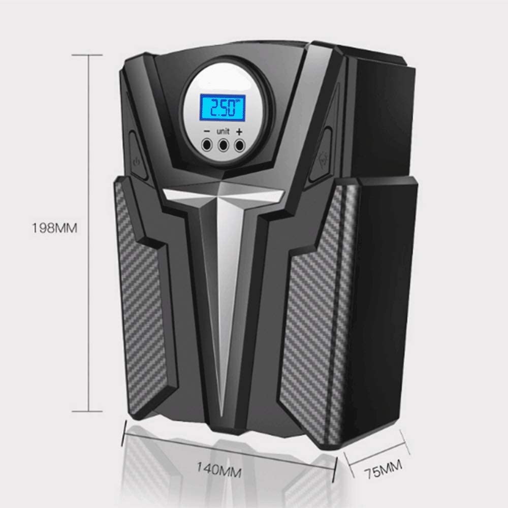 Portable Car Air Compressor - Black