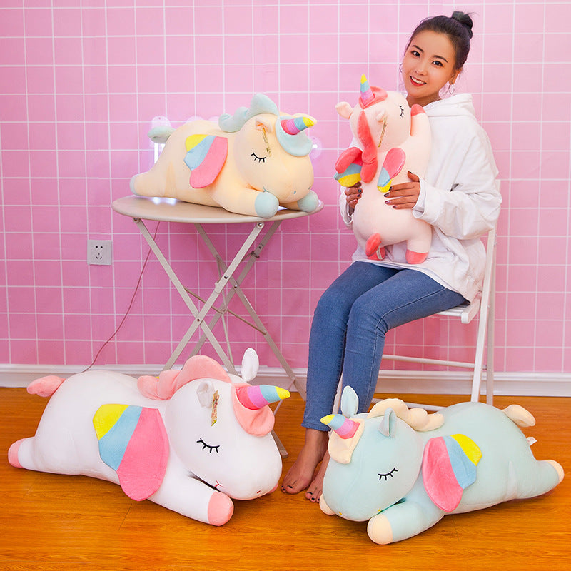 40cm Unicorn Plush Toy _ Soft, Cute & Cuddly Pillow Doll for Girls and Kids, Perfect Gift