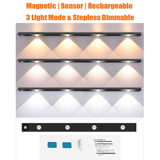 60cm LED Sensor Light Black Drawer Light