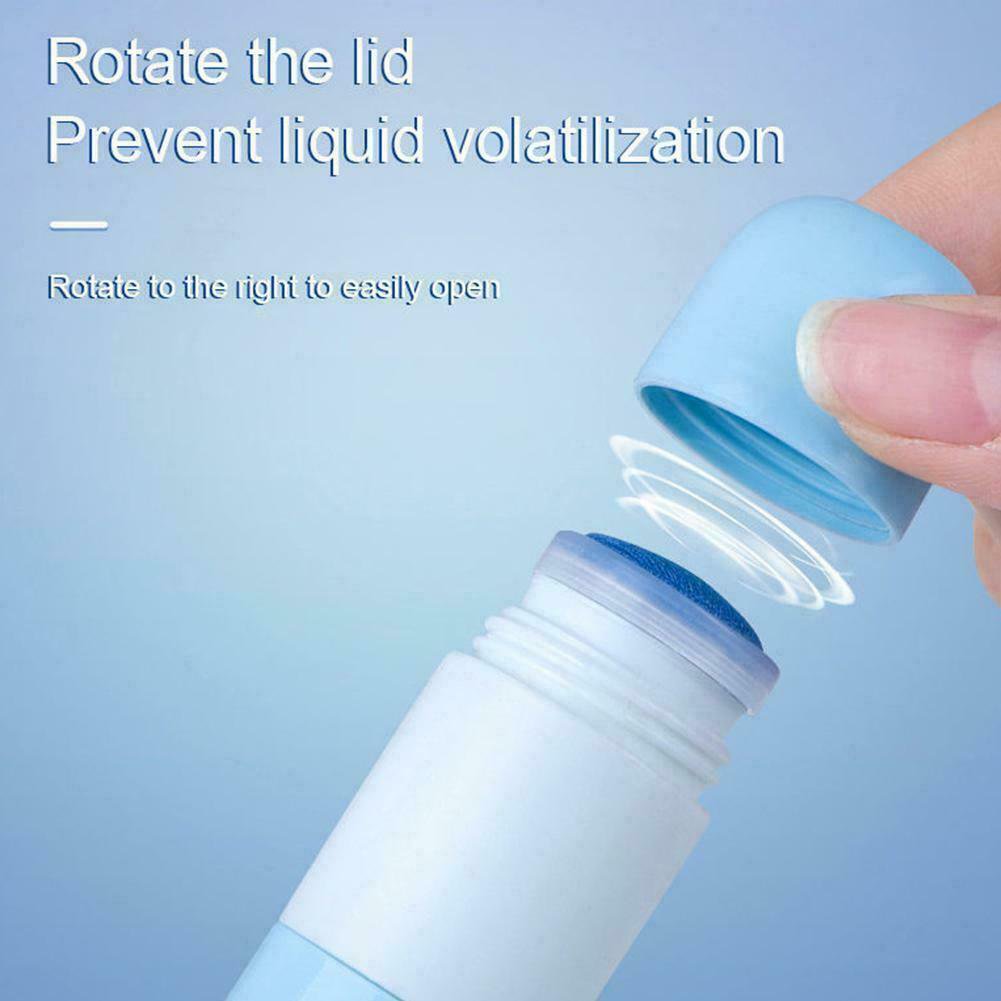 2 Pack 2in1 Privacy Protector Thermal Paper Correction Fluid Message Eraser Pen