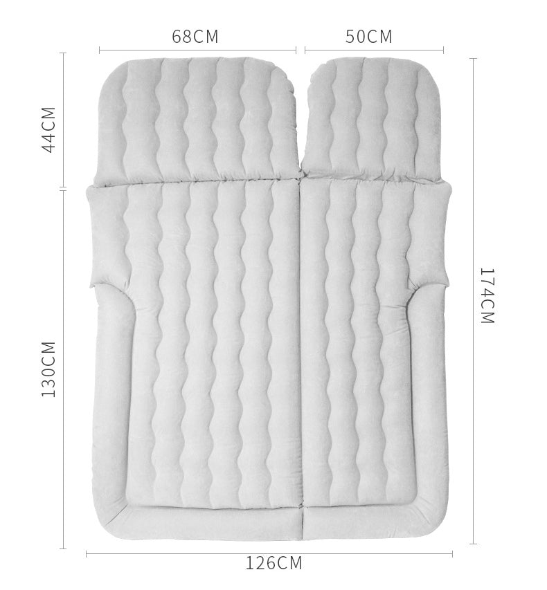 Car inflatable bed - Black