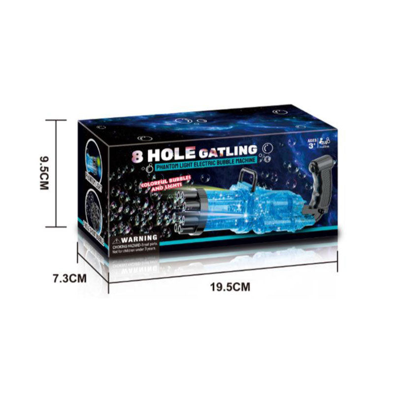 Automatic Bubble Machine with Light Bubble Guns Automatic Bubble Gun Toy