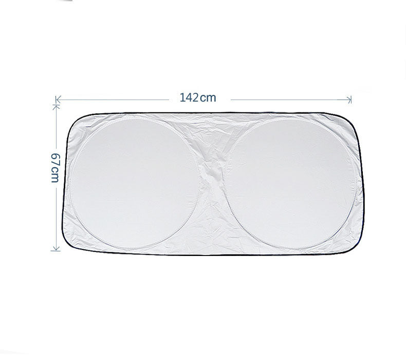 6Pcs Universal Full Car Sun Shade Window shade Heat Reflector