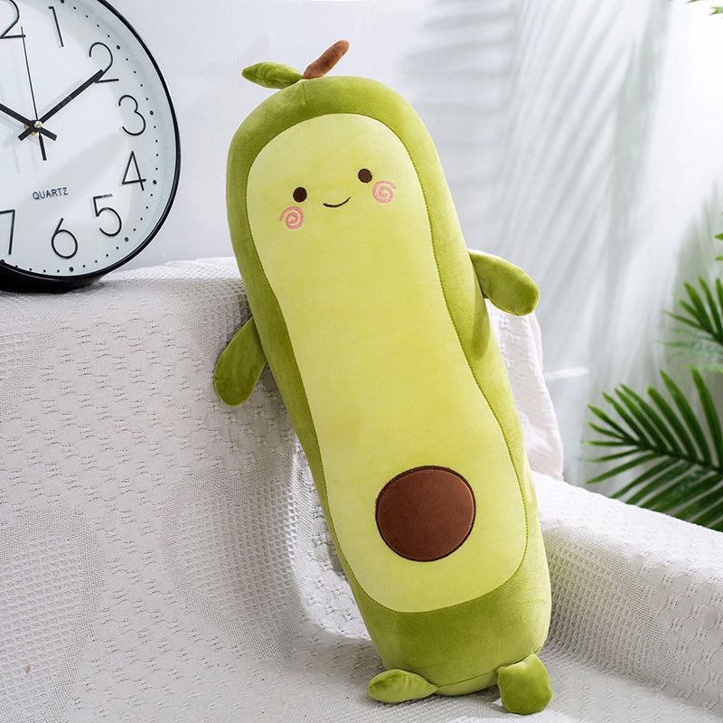 Stuffed Fruit Avocado Pillow Plush Soft Toy 85cm