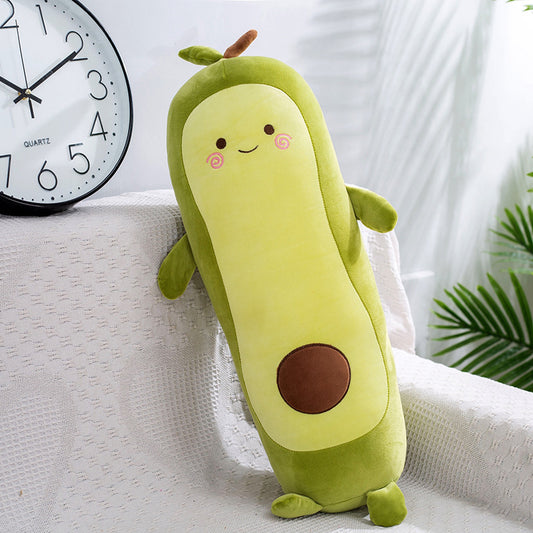Stuffed Fruit Avocado Pillow Plush Soft Toy 85cm