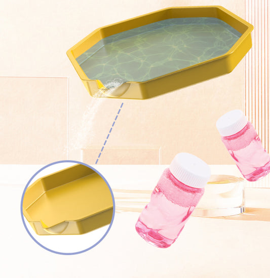 100 Holes Auto Bubble Gun Pink