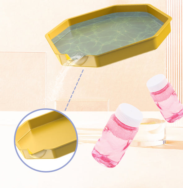 100 Holes Auto Bubble Gun Purple