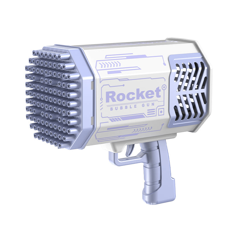 100 Holes Auto Bubble Gun Purple