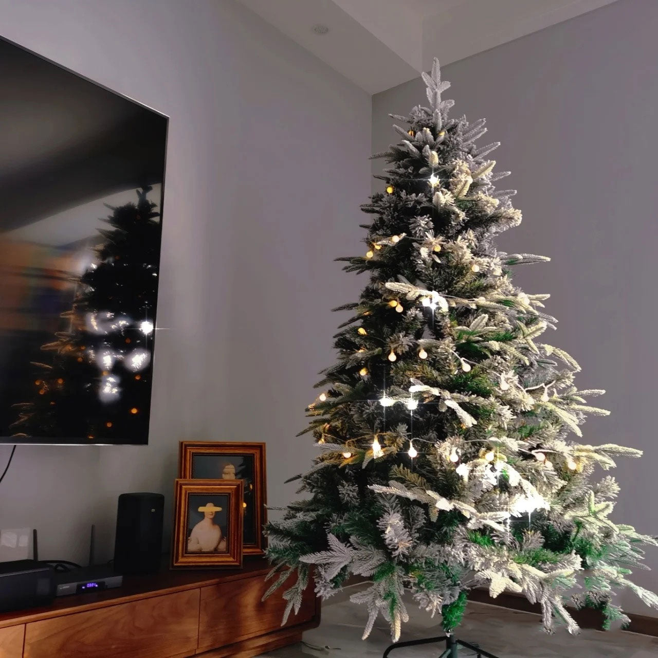 Freeshipping|Premium 180cm Christmas Tree Artificial Xmas Tree Snow Decor