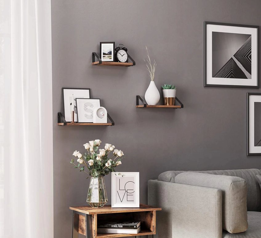 VASAGLE Floating Shelves Wall Mounted