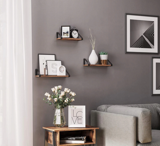 VASAGLE Floating Shelves Wall Mounted