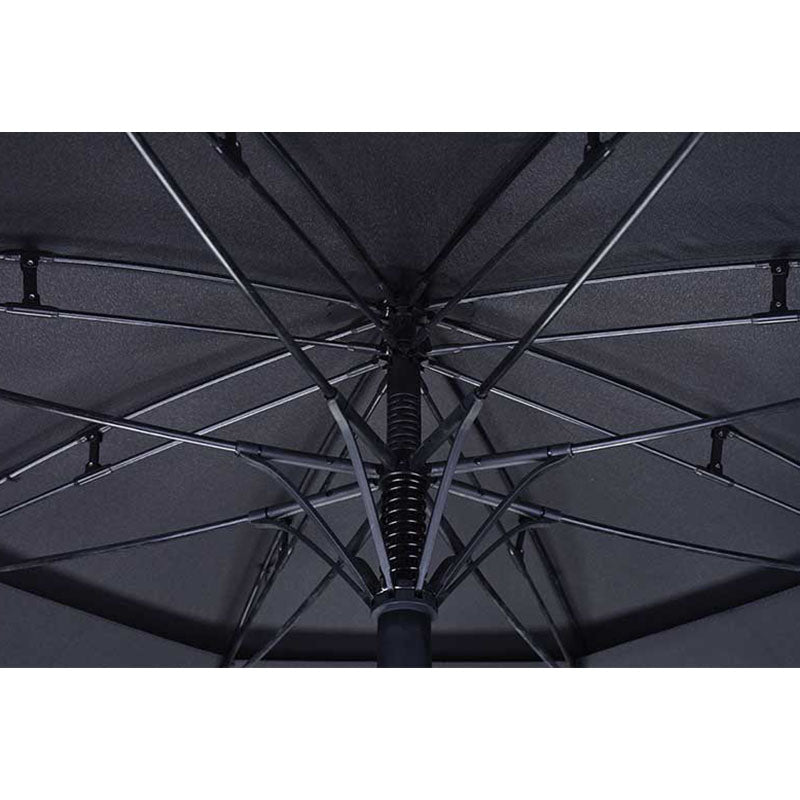 Golf Umbrella Windproof Umbrella Extra Large Golf Umbrella - 135cm Black