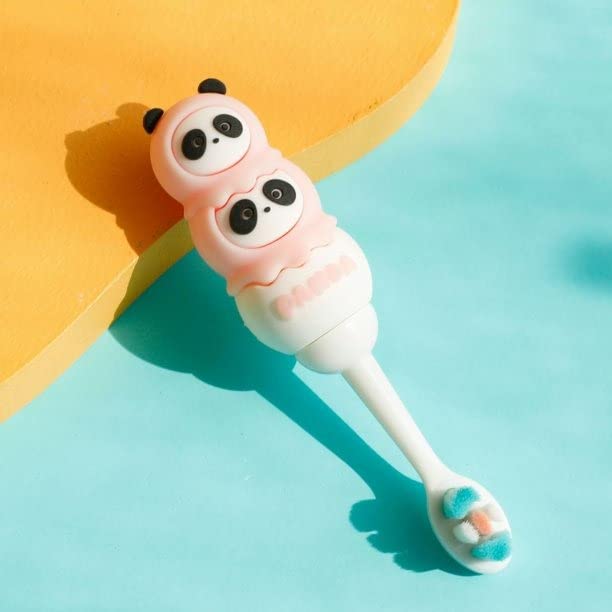 Soft Bristles Tooth brush for Kids - Panda 2 Pcs Set