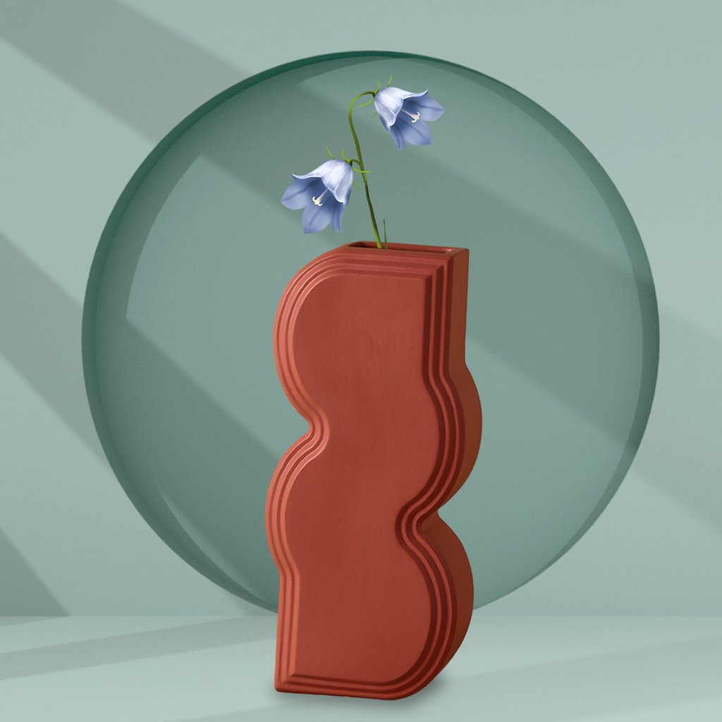 Morandi Geometric Architectural Vase