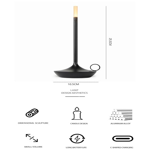 LED Wick Table Lamp LED Wick Table Lamp