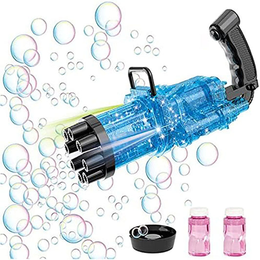 Automatic Bubble Machine with Light Bubble Guns Automatic Bubble Gun Toy