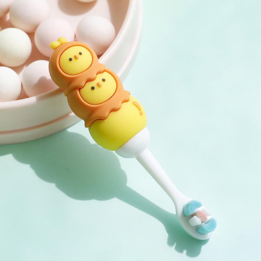 Soft Bristles Tooth brush for Kids - Chicken 2 Pcs Set