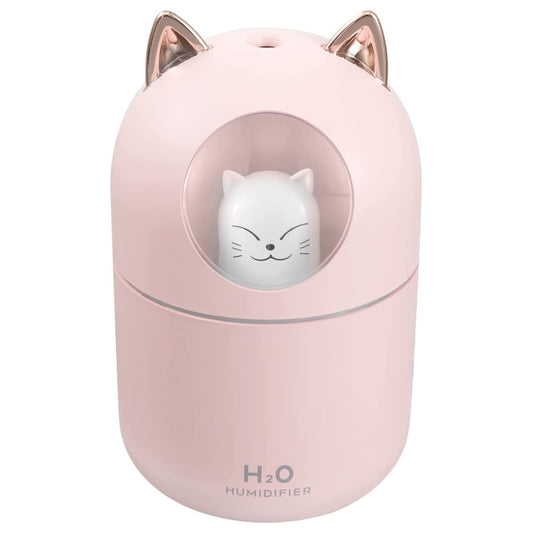 Mini Humidifier - Cat Pink