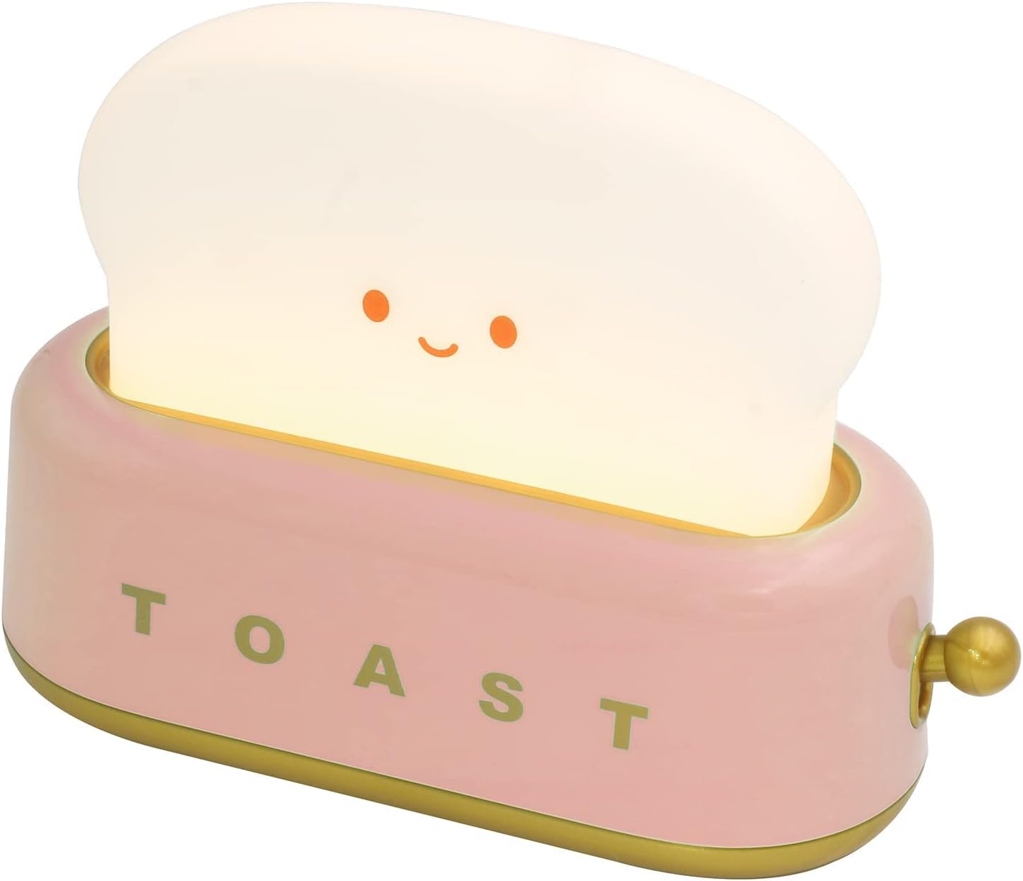 Night Light Toast Bread LED Night Lamp USB Charging Light Bedroom Bedside Sleep Light