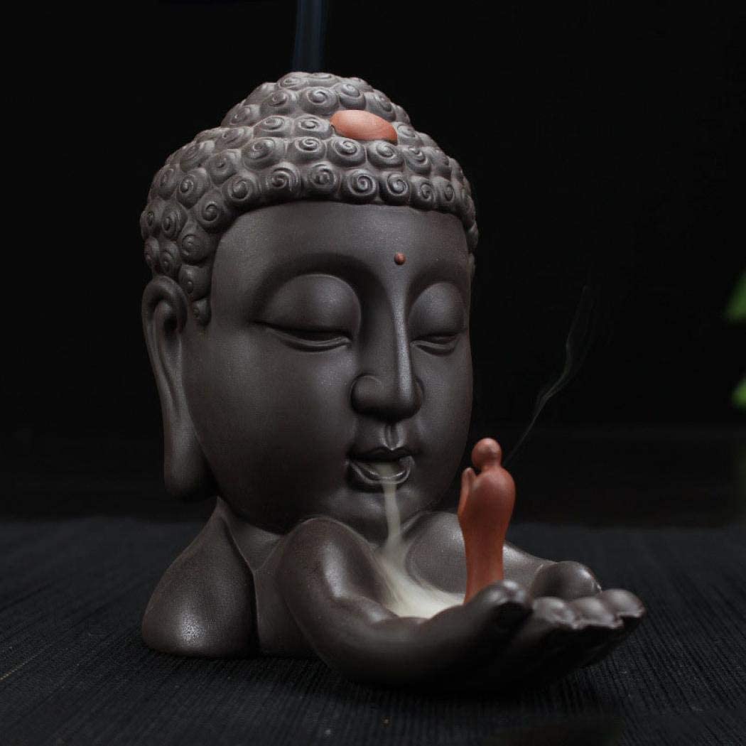 Backflow Incense Burner Buddha