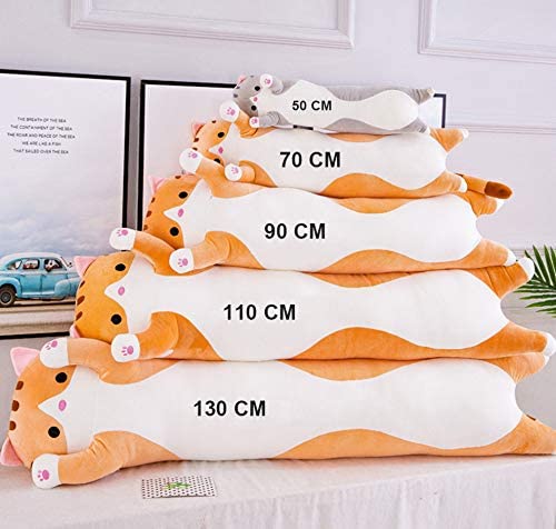 Cute Plush Cat Doll Soft Toy 110cm Brown