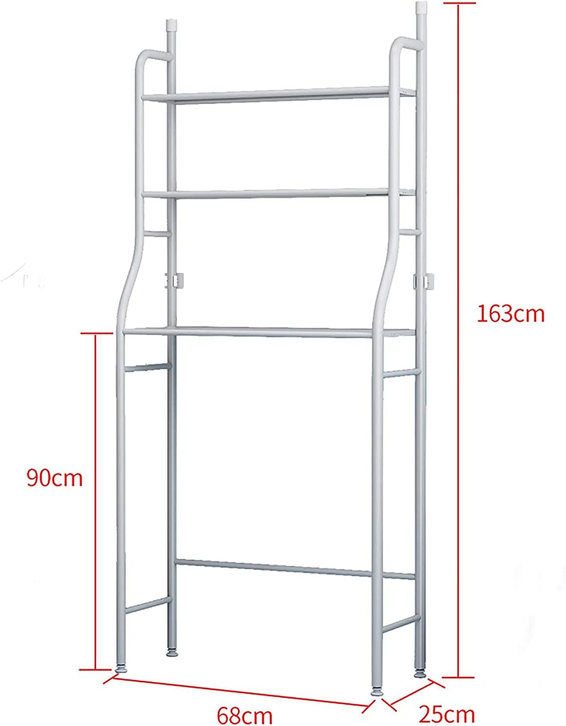3 Tier Over Washing Machine Storage Rack