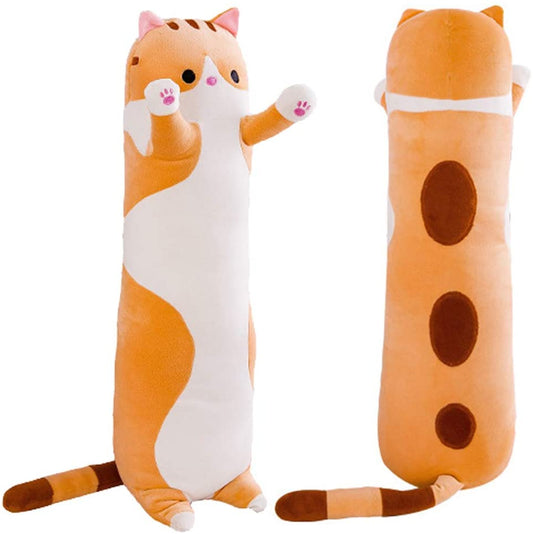 Cute Plush Cat Doll Soft Toy 110cm Brown
