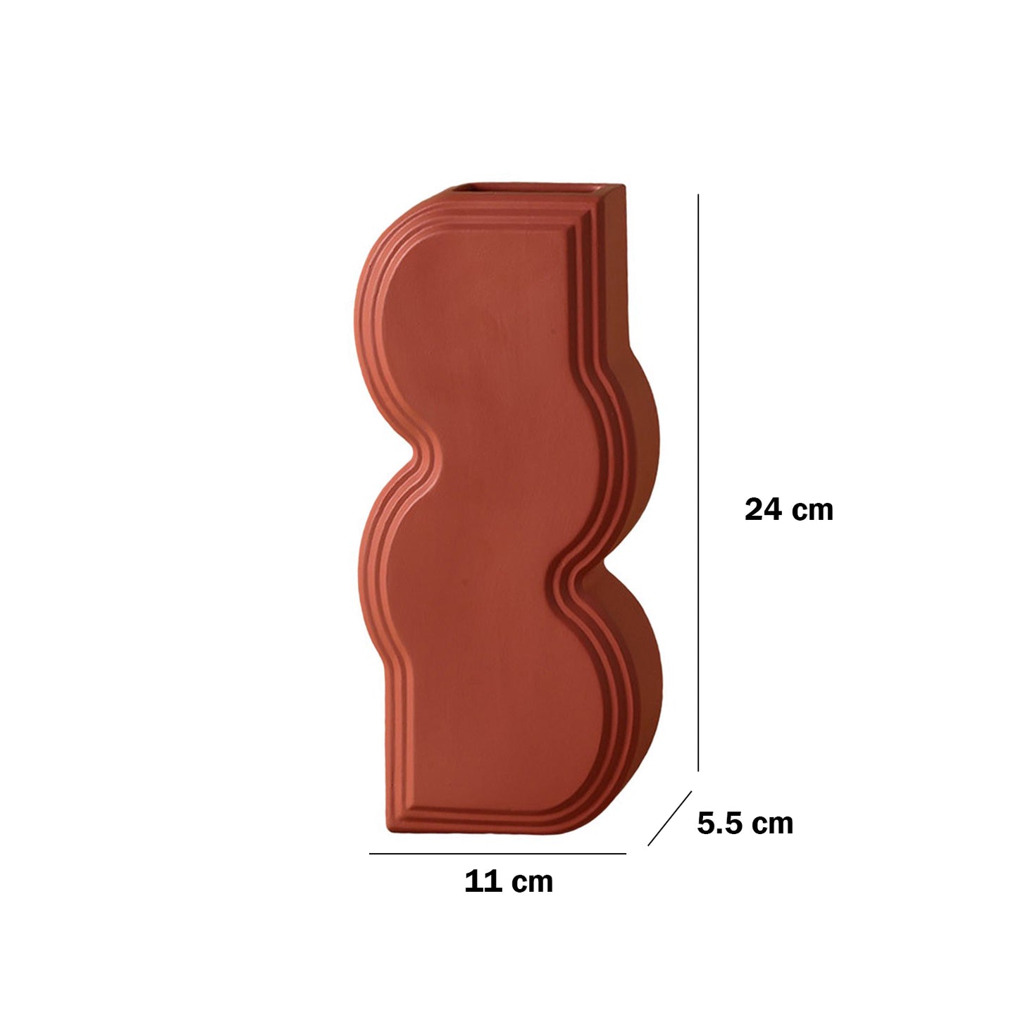 Morandi Geometric Architectural Vase