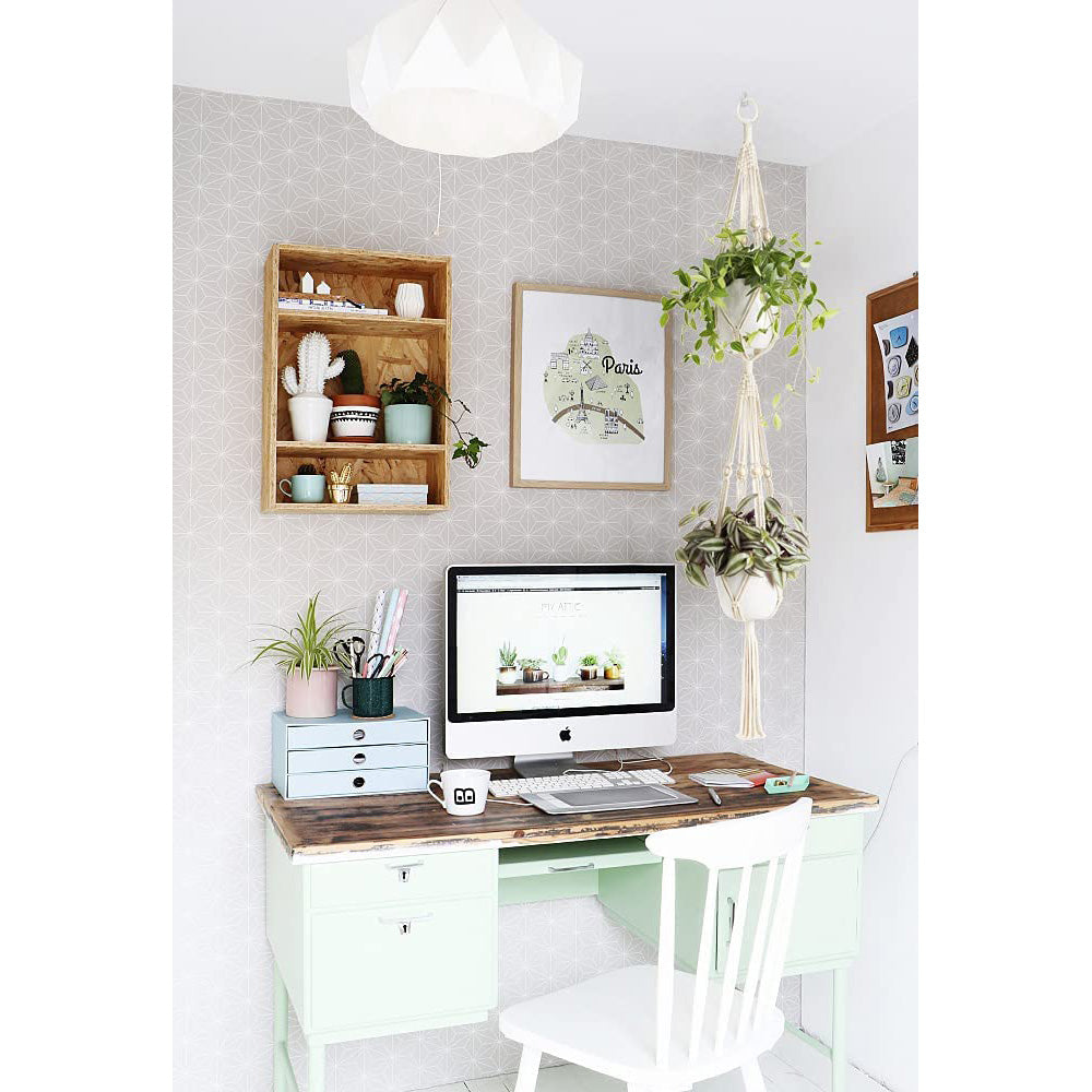 2 x Double Plant pot hanging rope