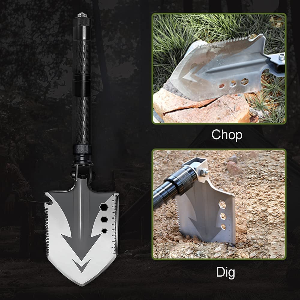 Multi Tool Tactical Shovel Tools Emergency Survival Kit