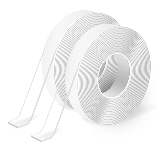 4 Pack Double Sided Nano Tape 300CM Multipurpose Transparent Foam Tape