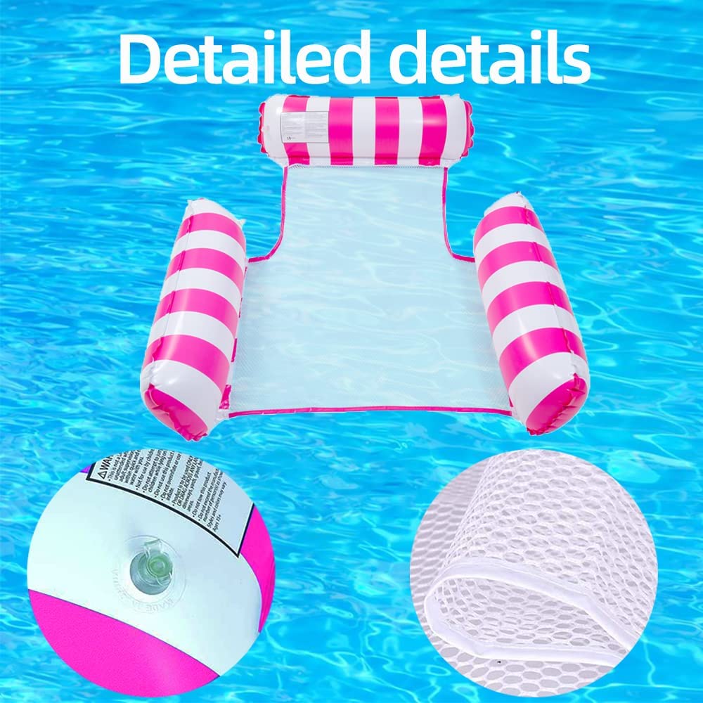 Inflatable Pool Chair Head Rest-Purple