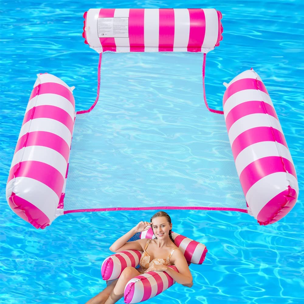 Inflatable Pool Chair Head Rest-Purple
