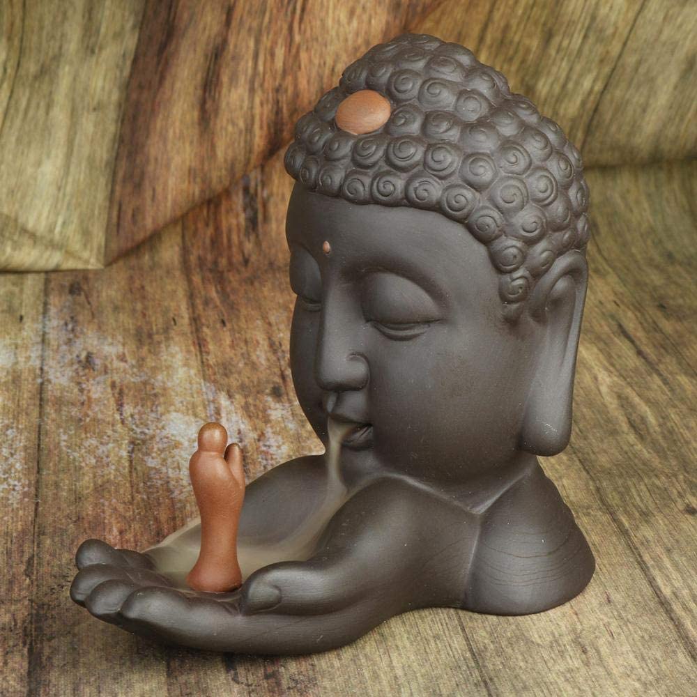 Backflow Incense Burner Buddha