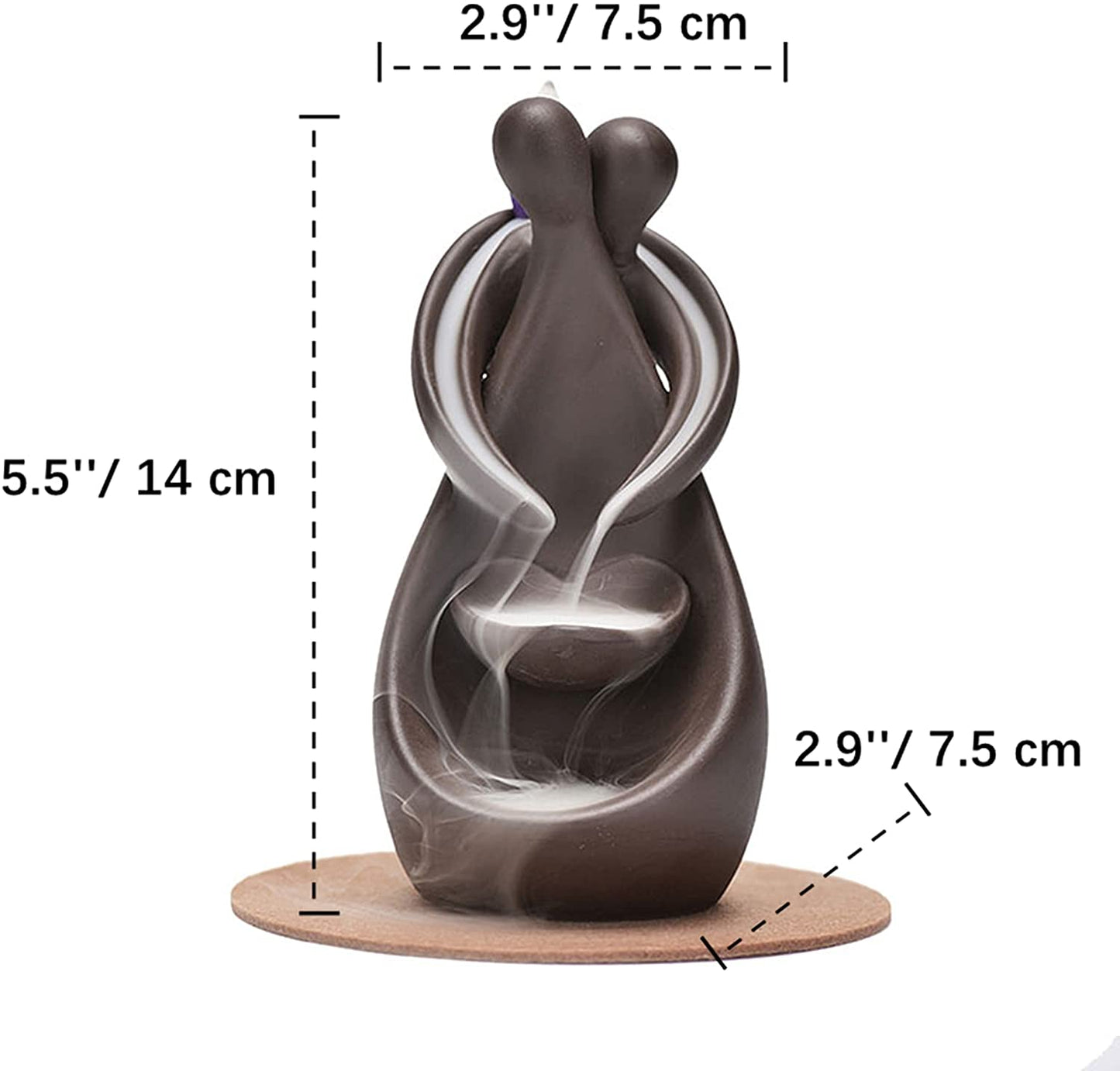 Backflow Incense Burner Accompany