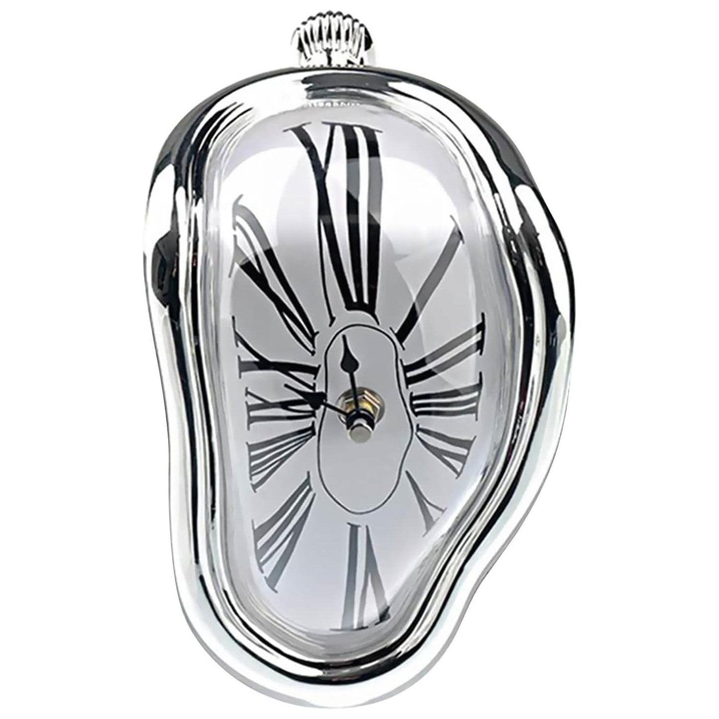 Melting Clock Salvador Dali Watch Melted Clock Sliver