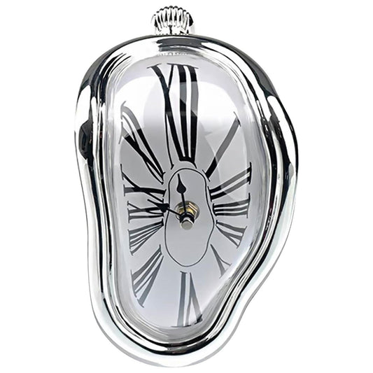 Melting Clock Salvador Dali Watch Melted Clock Sliver