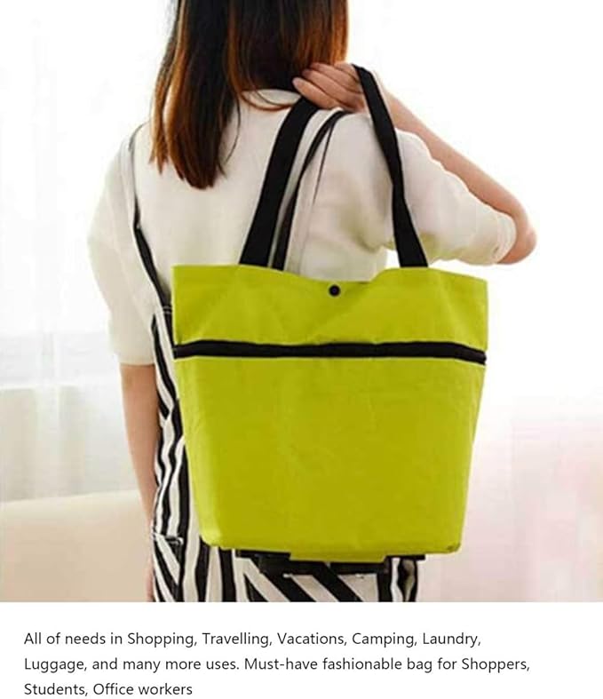 Foldable Shopping Cart Black