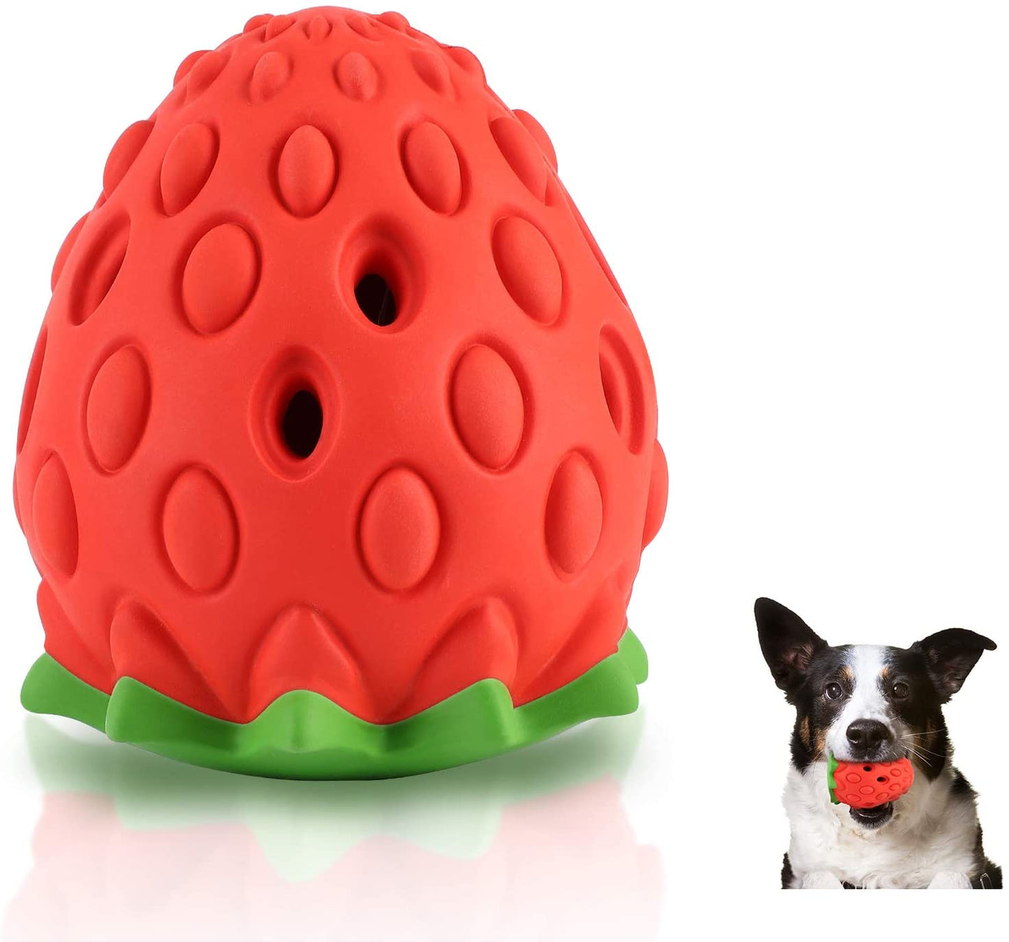 Dog Treat Toy Strawberry