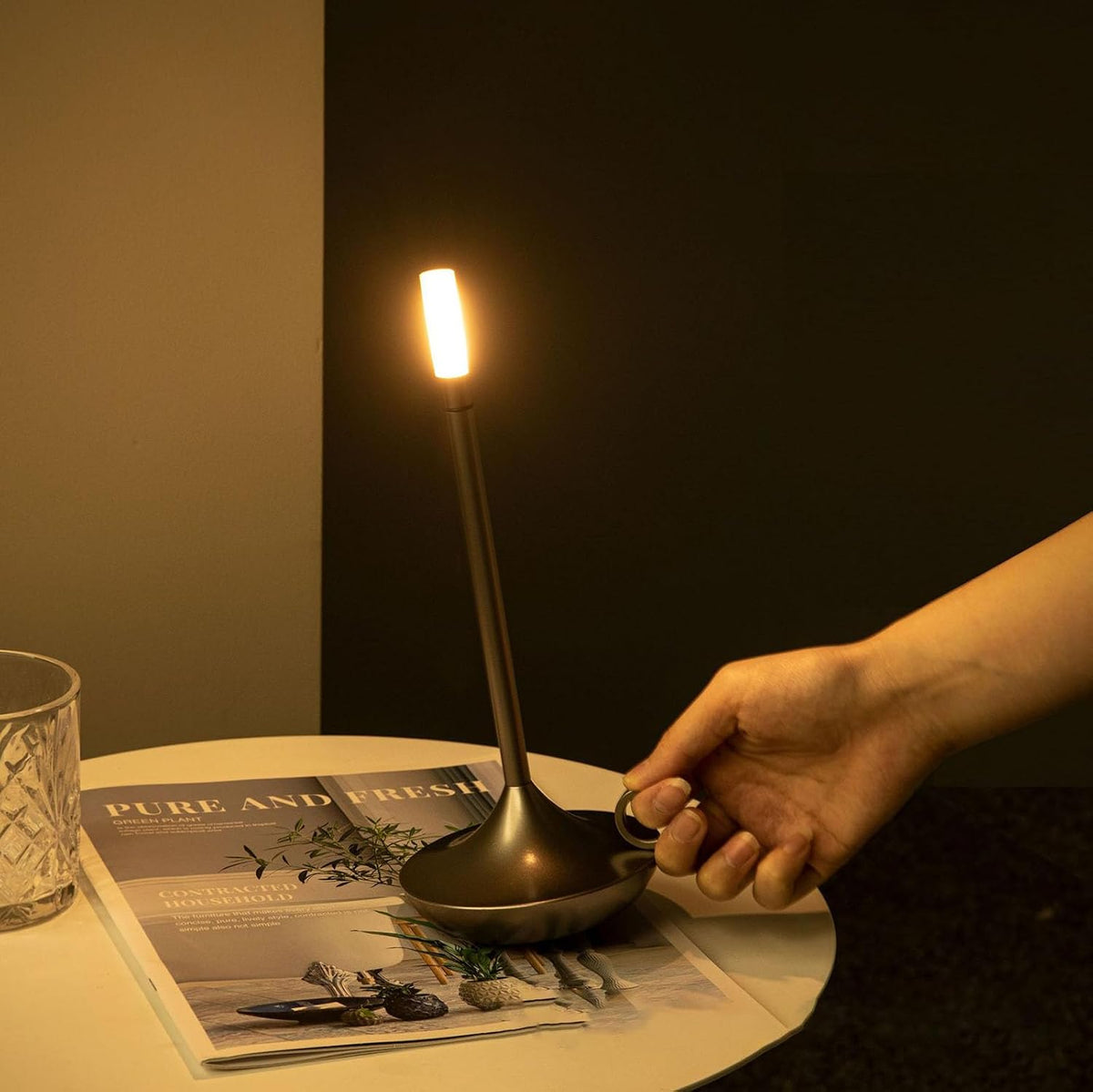 LED Wick Table Lamp LED Wick Table Lamp