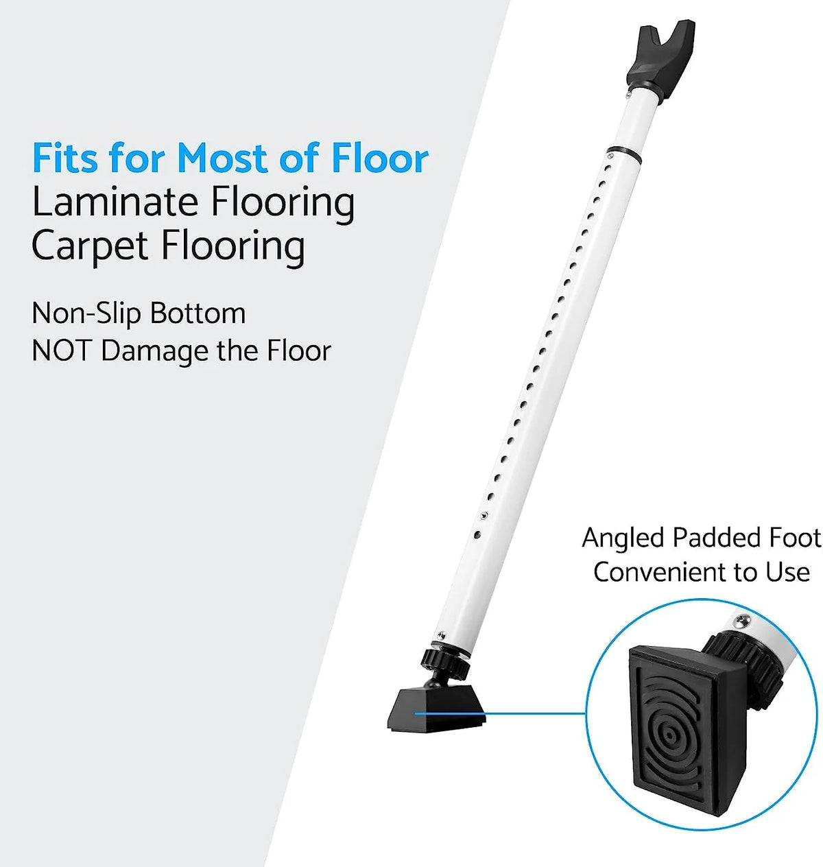 Door Security Bar Adjustable Telescopic Door Stop Door Brace