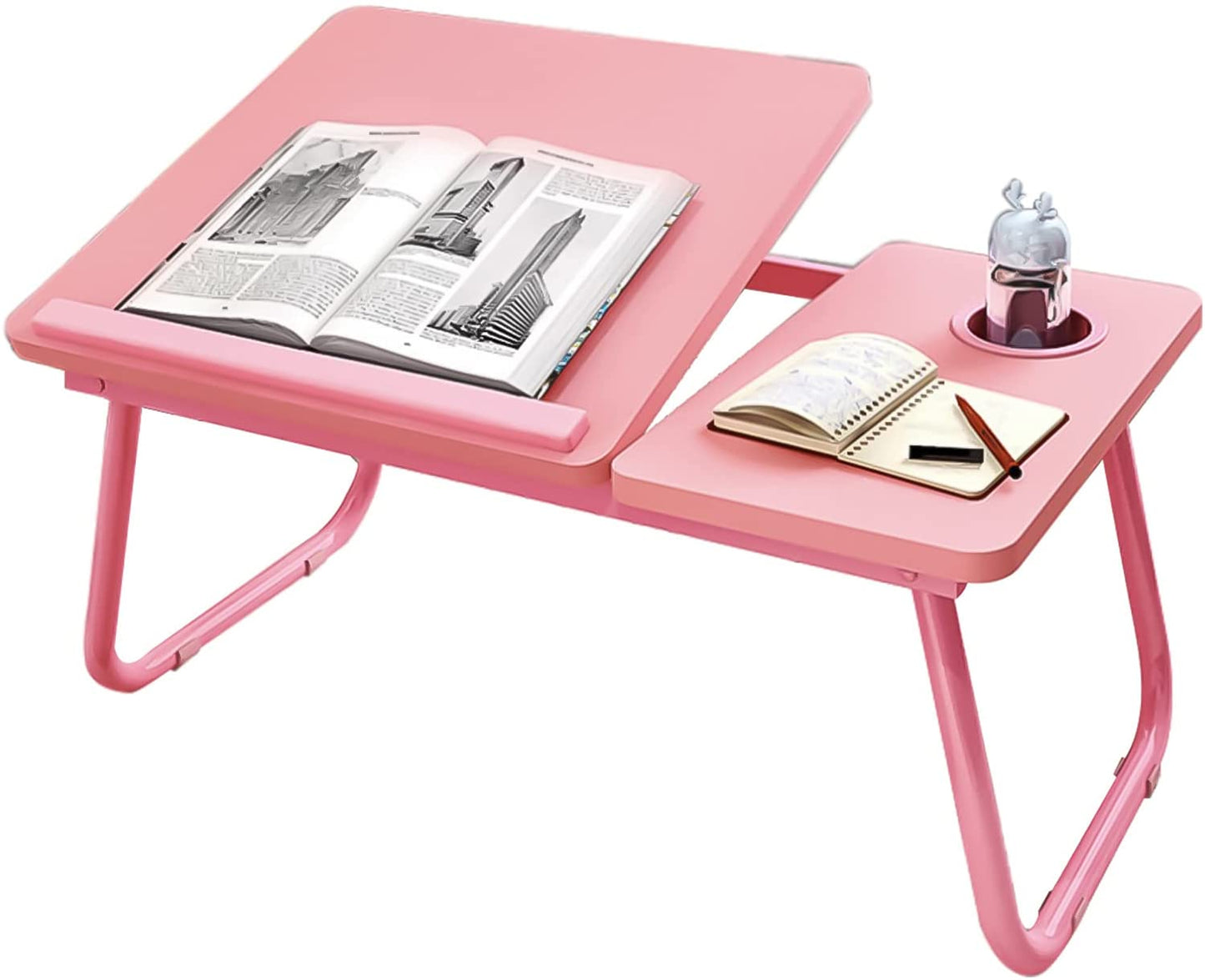 Laptop Desk Bed Tray Desk Table Pink
