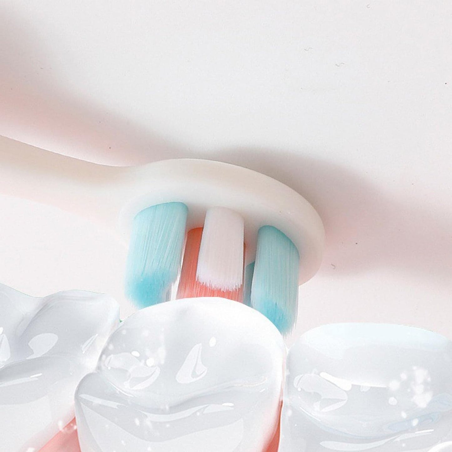 Soft Bristles Tooth brush for Kids - Ice Cream 4 Pcs Set