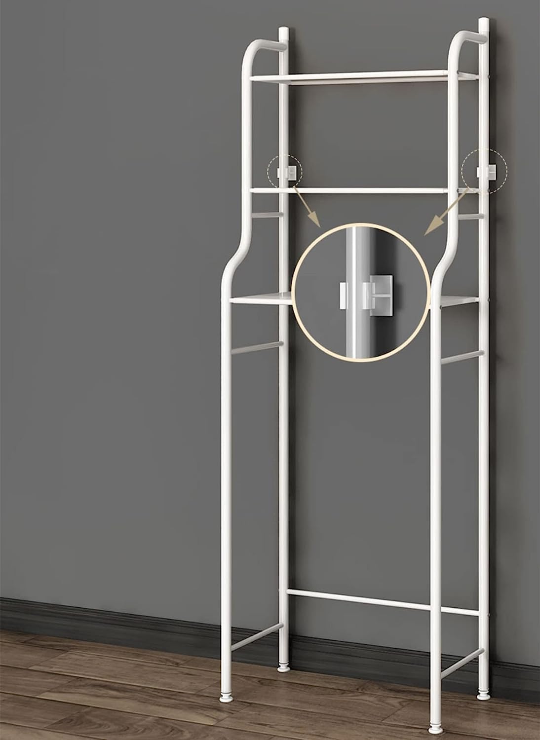 3 Tier Over The Toilet Storage Rack