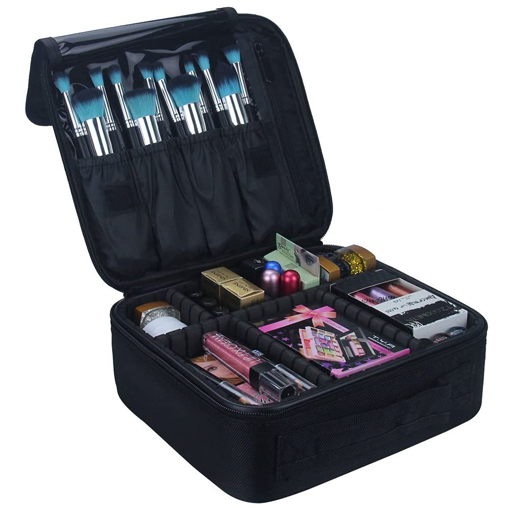 Travel Makeup Organizer Carrying Case
