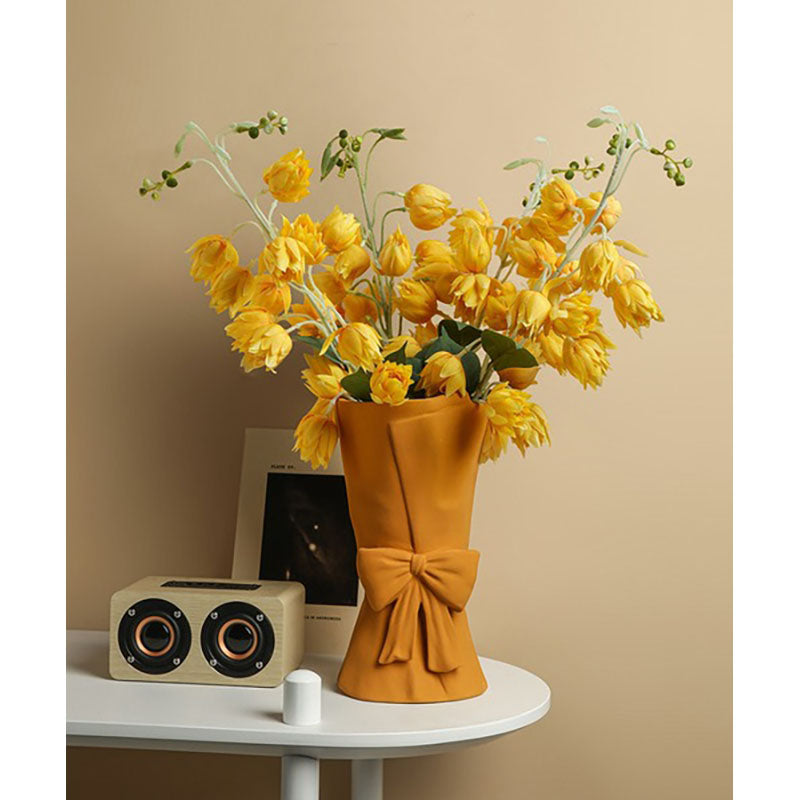 Vase Morandi Bow Tie Vase Orange
