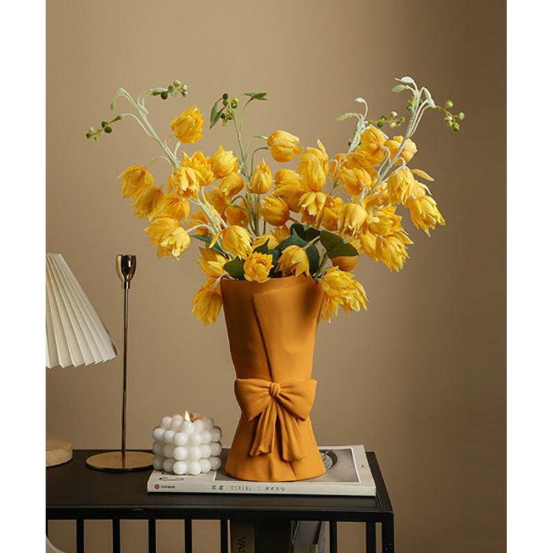 Vase Morandi Bow Tie Vase Orange